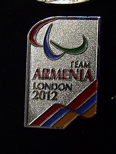 Armenia Pin Team Paralimpico Londra 2012