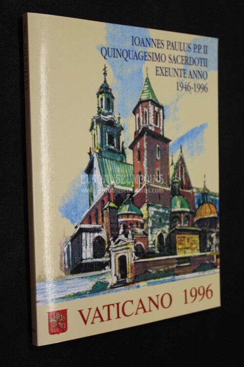 1996 LIBRO ANNUALE FRANCOBOLLI VATICANO