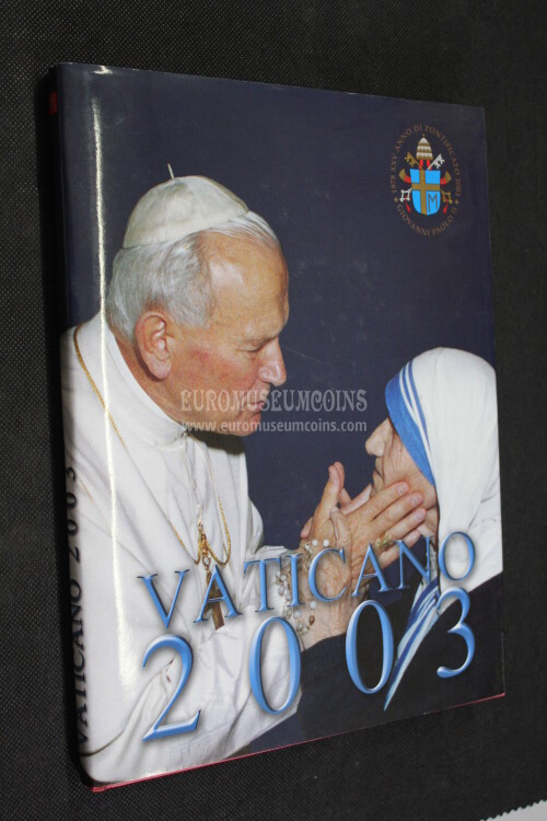 2003 LIBRO ANNUALE FRANCOBOLLI VATICANO