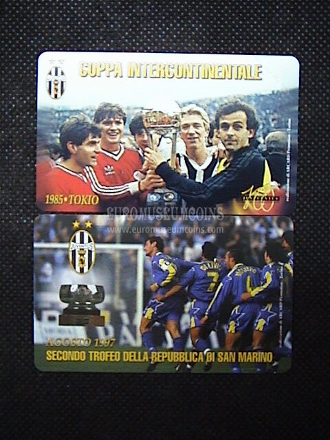 1997 San Marino Serie Juventus Telecarte