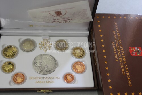 2011 Vaticano monete proof