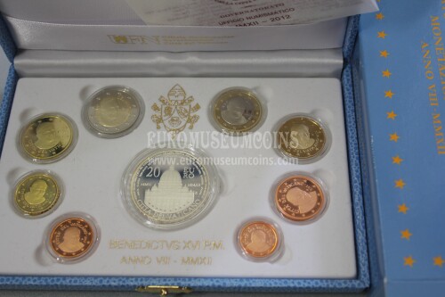 2012 Vaticano monete proof