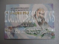 2018 Vaticano Padre Pio busta filatelico numismatica