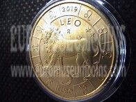2019 San Marino 5 Euro FDC Segni Zodiacali : Leone