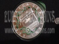 2020 Italia 5 Euro FDC Olivetti Lettera 22 Serie Eccellenze Italiane Verde
