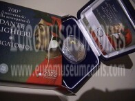 2022 Italia 5 Euro FDC 700° Anniversario della scomparsa di Dante Alighieri Purgatorio