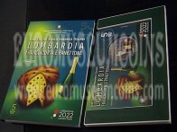 2022 Italia 5 Euro FDC Lombardia Franciacorta e Panettone serie cultura enogastronomica italiana