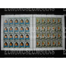 2003 ARTE DEL MANIFESTO minifogli San Marino : serie EUROPA