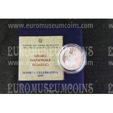 1999 Italia 2000 Lire PROOF Museo Nazionale Romano in argento con cofanetto  
