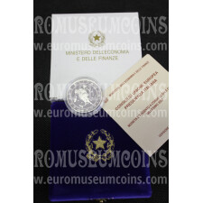 2003 Italia 10 Euro PROOF PRESIDENZA EUROPEA in argento con cofanetto  