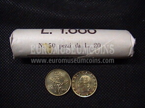 1972 Italia 20 Lire Rotolino