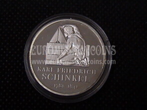 2006 Germania Schinkel 10 Euro Proof in argento 