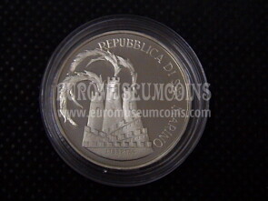 1984 San Marino moneta da Lire 500  XXIII Olimpiade in argento Proof