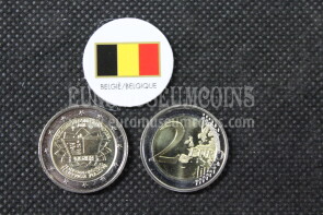 Belgio 2007 Trattati di Roma 2 Euro commemorativo