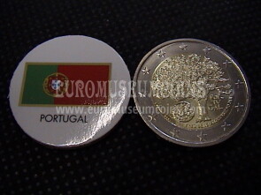 Portogallo 2007 Presidenza Europea 2 Euro commemorativo