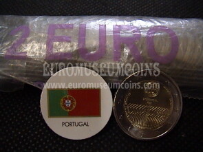 Portogallo 2008 Diritti Umani 2 Euro commemorativo roll