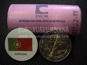 Portogallo 2012 Guimaraes 2 Euro commemorativo roll