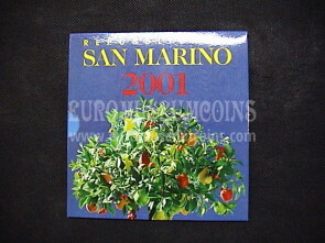 2001 San Marino divisionale Lire FDC 