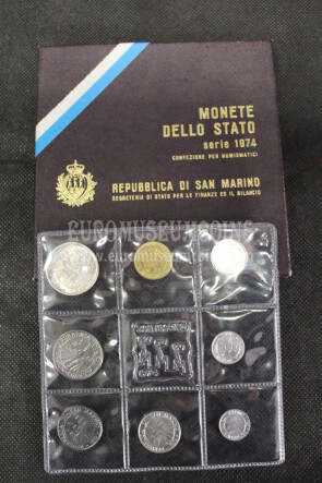 1974 San Marino divisionale Lire FDC 