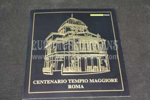 2004 Italia Folder Tempio Maggiore in Roma