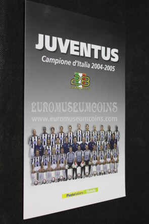 2005 Italia Folder Juventus Campione d'Italia 2004/2005