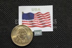 2007 Stati Uniti John Adams zecca D dollaro Presidenti