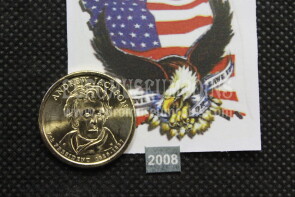 2008 Stati Uniti Andrew Jackson zecca D dollaro Presidenti