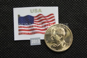 2013 Stati Uniti Theodore Roosevelt zecca P dollaro Presidenti
