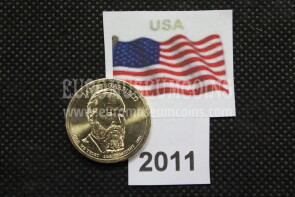 2011 Stati Uniti James Garfield zecca P dollaro Presidenti   