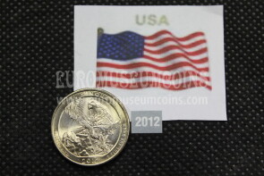 2012 Stati Uniti El Yunque zecca D quarto di dollaro Parchi