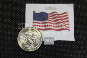 2012 Stati Uniti Denali zecca D quarto di dollaro Parchi