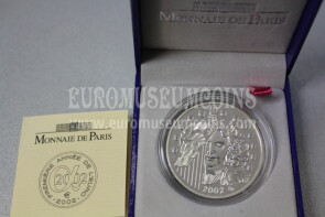 2002 Francia 1,5 Euro in argento PROOF Europa