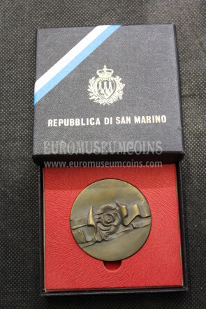 1973 San Marino Emancipazione della Donna medaglia in bronzo