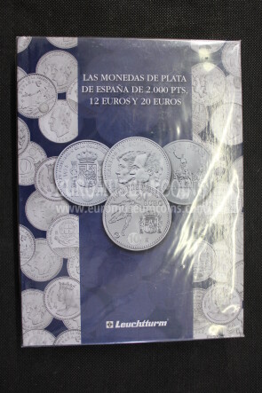 Album Vista per le monete spagnole in argento