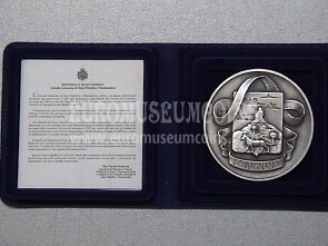 2003 San Marino Castello di Domagnano medaglia in argento