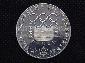 1976 Austria 100 scellini Olimpiadi Invernali Logo Olimpico proof