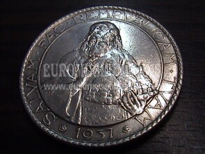 1937 San Marino 20 Lire in argento