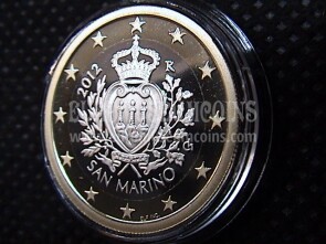 2012 San Marino 1 Euro FS proof