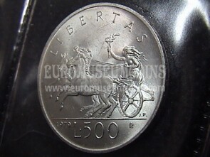 1979 San Marino 500 Lire Libertas in argento