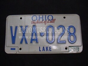 Stati Uniti d' America Ohio Targa auto usata