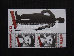 2014 Vaticano Chaplin n.2 francobolli con bandella
