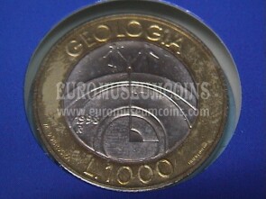 1998 San Marino 1000 Lire FDC Geologia