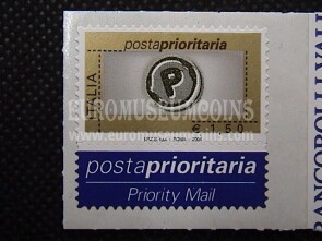 2004 Italia 1,5 euro francobollo Prioritario