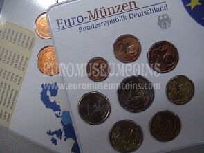 2004 Germania serie divisionale in confezione ufficiale FDC Zecca J