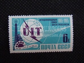1965 U.R.S.S.francobolli UIT 1 valore