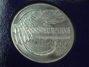 1993 San Marino 1000 Lire argento
