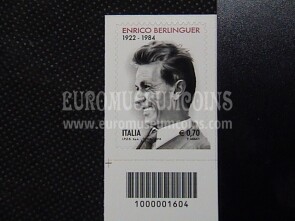 2014 Enrico Berlinguer 1v. codice a barre