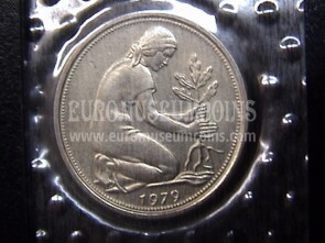 1979 Germania 50 Pfennig zecca F 