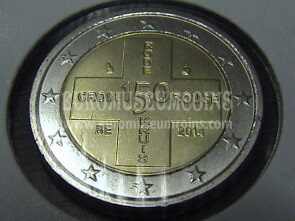 Belgio 2014 Croce Rossa 2 Euro commemorativo