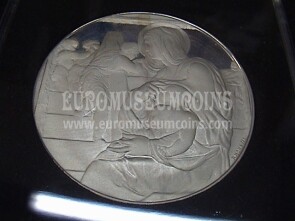 Medaglia Michelangelo Madonna della Scala in argento